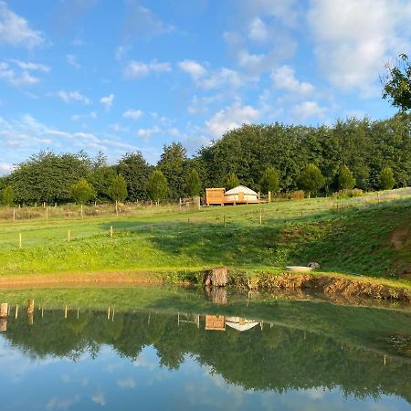 Bracken Yurt At Walnut Farm Glamping Hotel Netherbury Bagian luar foto